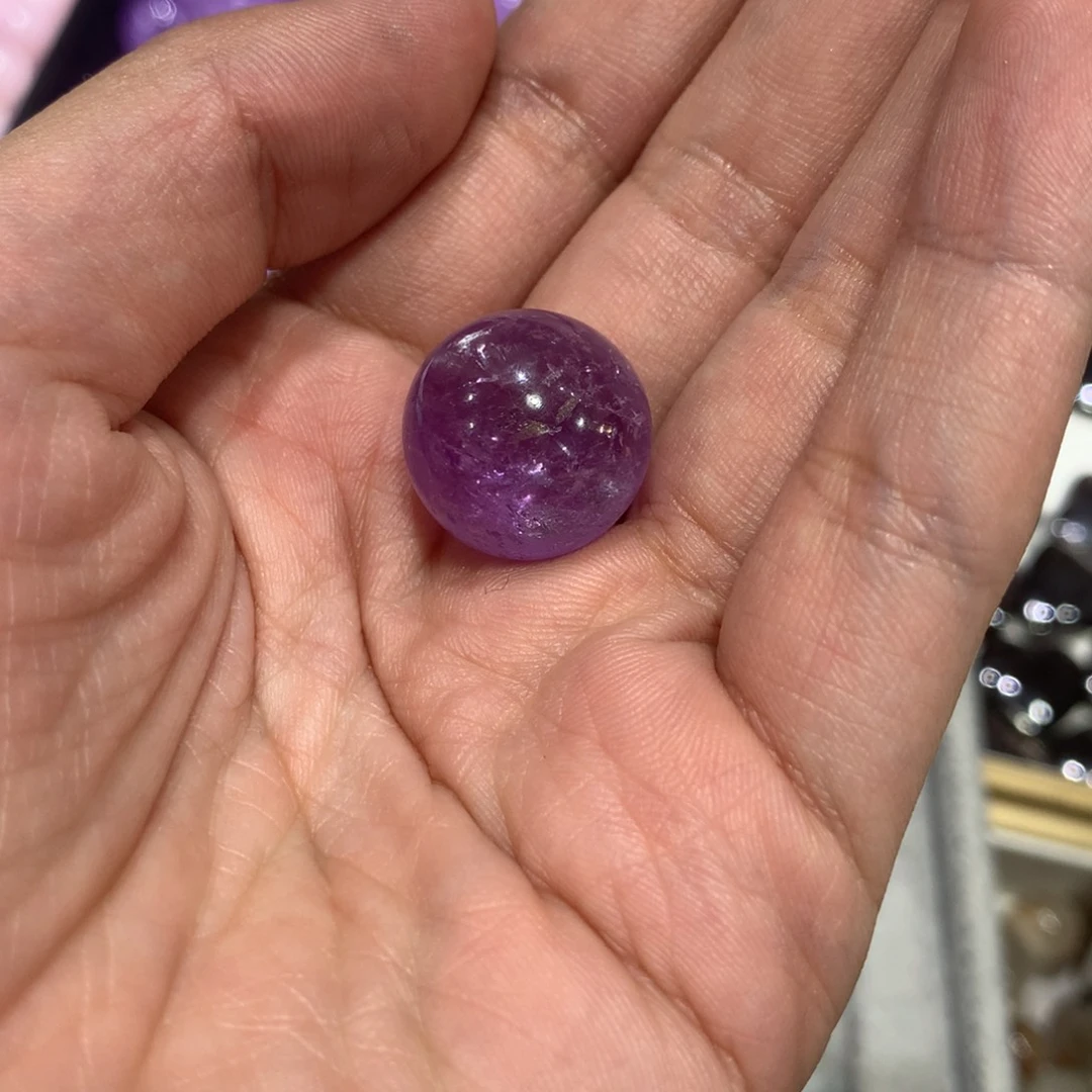 水晶珠宝半成品未镶嵌H****宝打孔不退不换