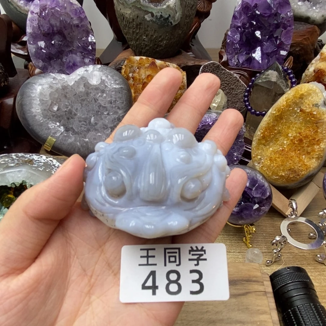 未镶嵌珠宝半成品水晶483