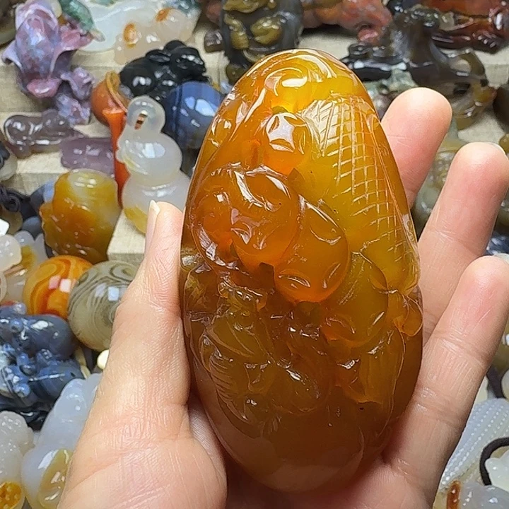 玛瑙/玉髓未镶嵌饰品