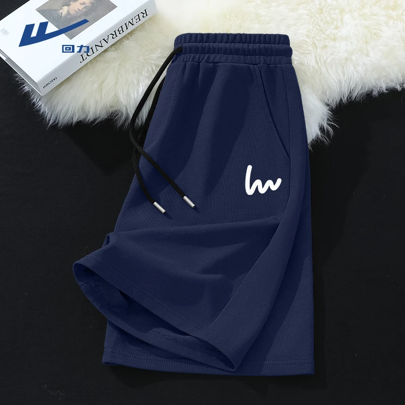 回力潮牌极简休闲风短裤男士夏季潮流宽松篮球运动五分裤男款中裤