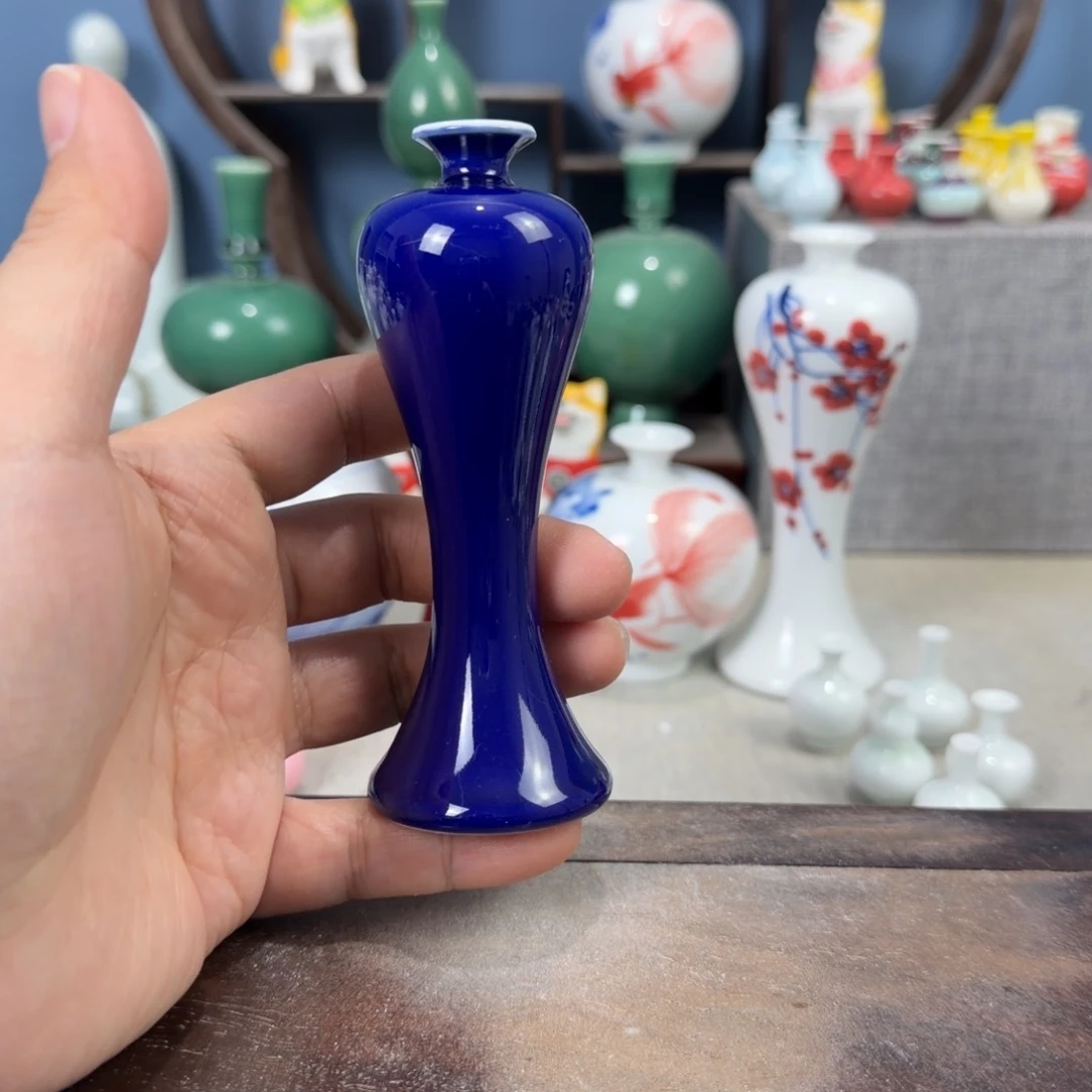 陶瓷手工小花器摆件