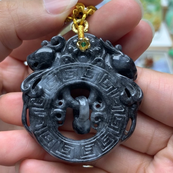 颈饰未镶嵌翡翠翡翠