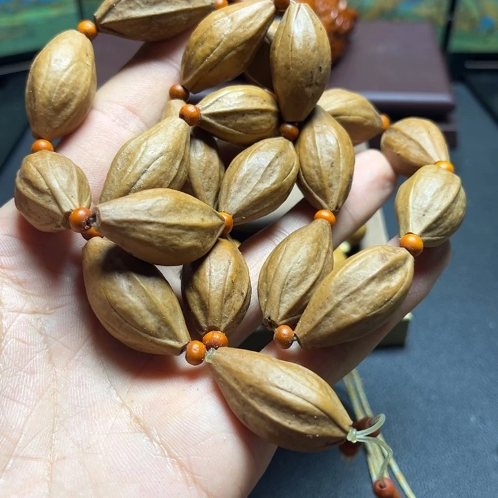 手串/手链橄榄核橄榄核雕素串