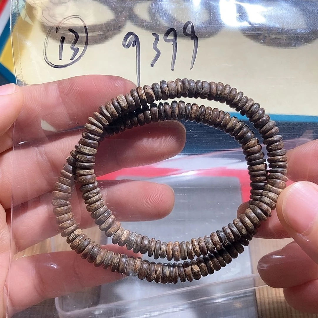 沉香手串海南黎峒红土棋肉沉水