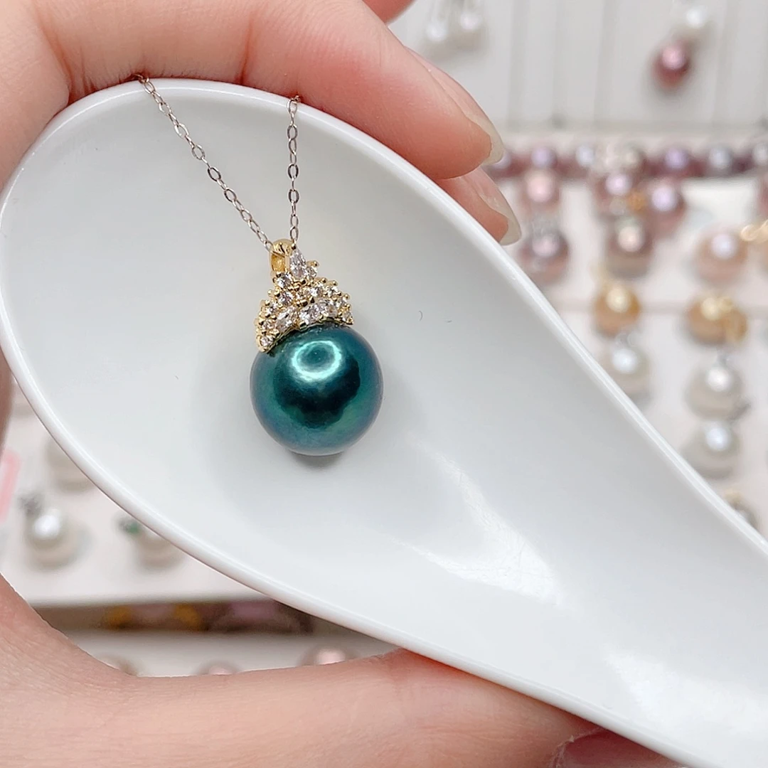 合金吊坠(赠链)淡水珍珠