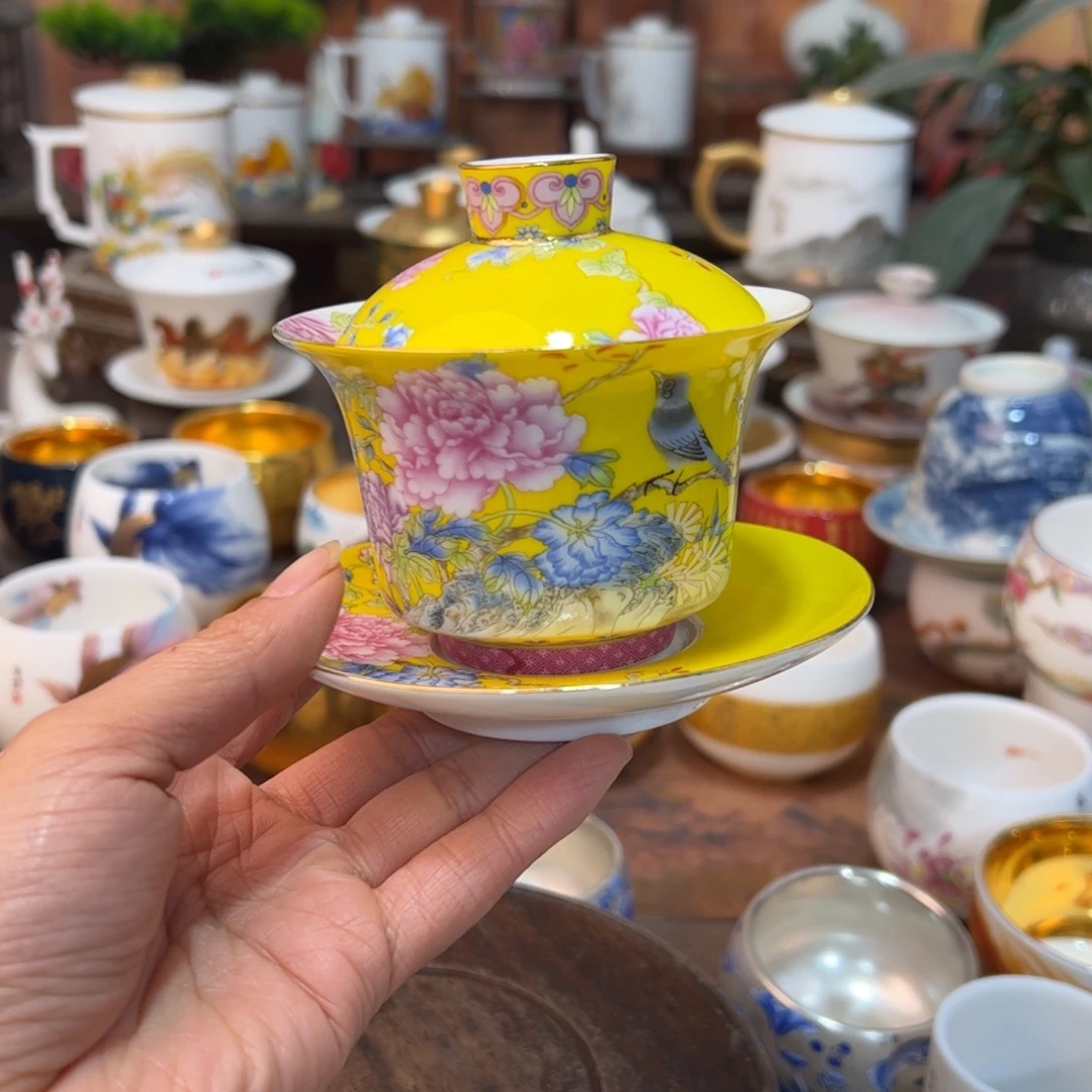 高端大气上档次陶瓷茶具