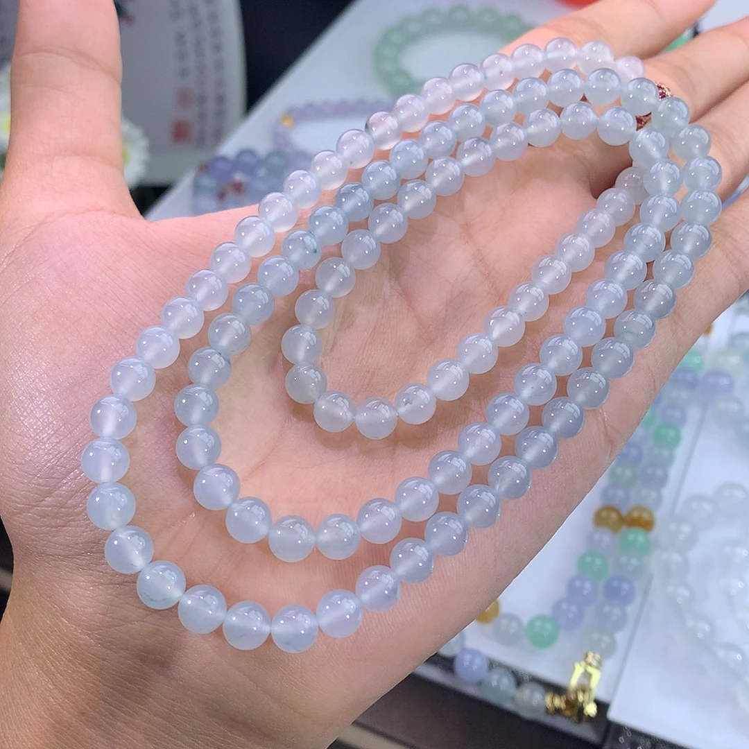 未镶嵌手链翡翠冰种晴水项链