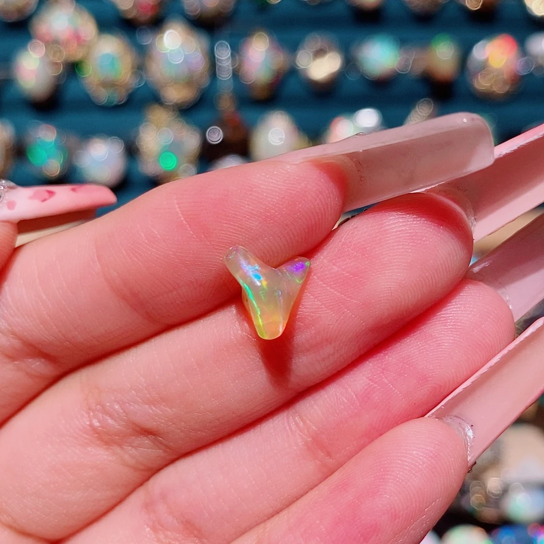 青***儿欧泊银S925镶嵌裸石镶嵌不退不换