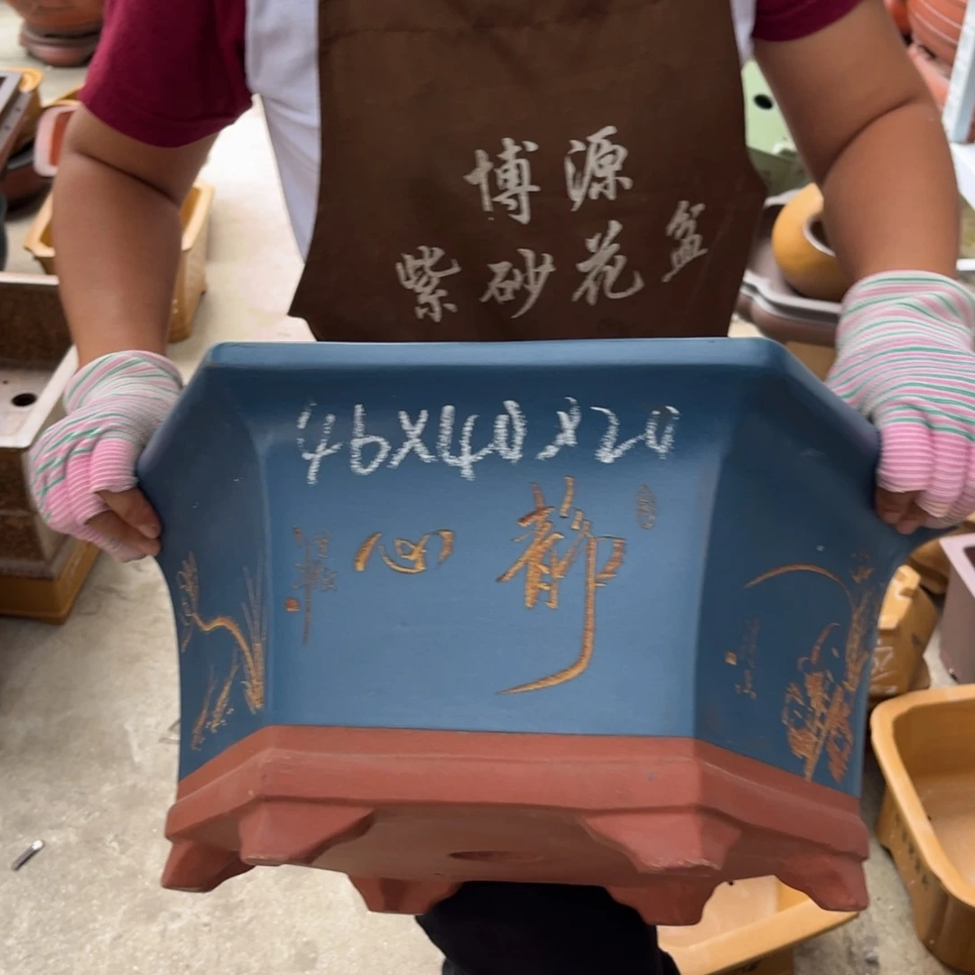 紫砂花盆盆景艺术