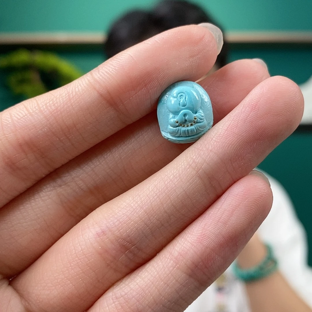 未镶嵌绿松石珠宝奇石