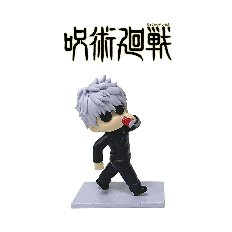 咒术回战 Q版墨镜五条悟 夏油杰街溜子站姿手办 二次元 正版同款