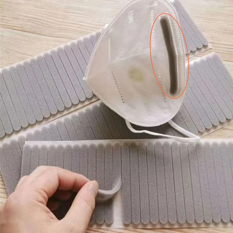 口罩条防雾条专用防尘海绵条自粘防起雾口罩防雾条口罩鼻梁条