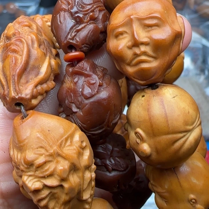 橄榄核吊坠橄榄菜洗净后