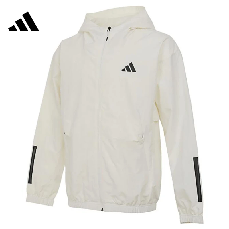adidas阿迪达斯男子M WOVEN JKT2梭织连帽运动夹克KC3928