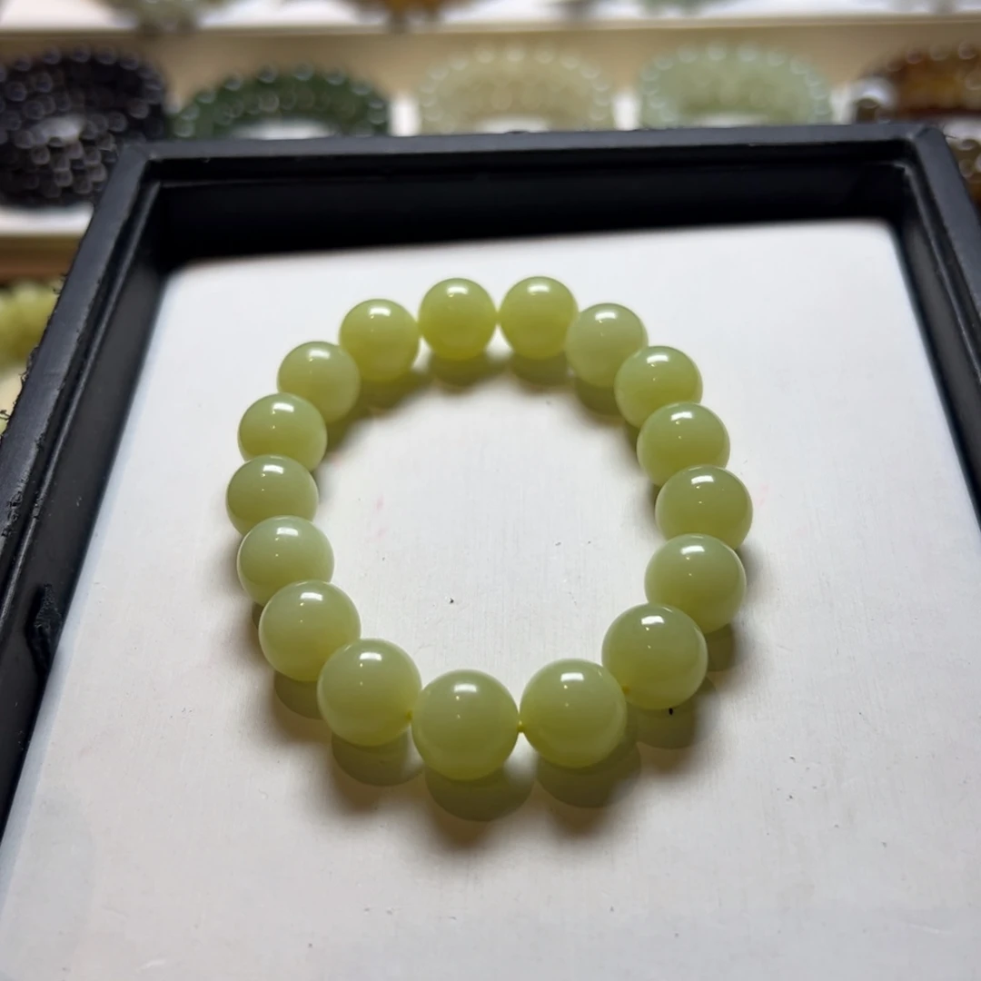 和田玉手链未镶嵌尕*