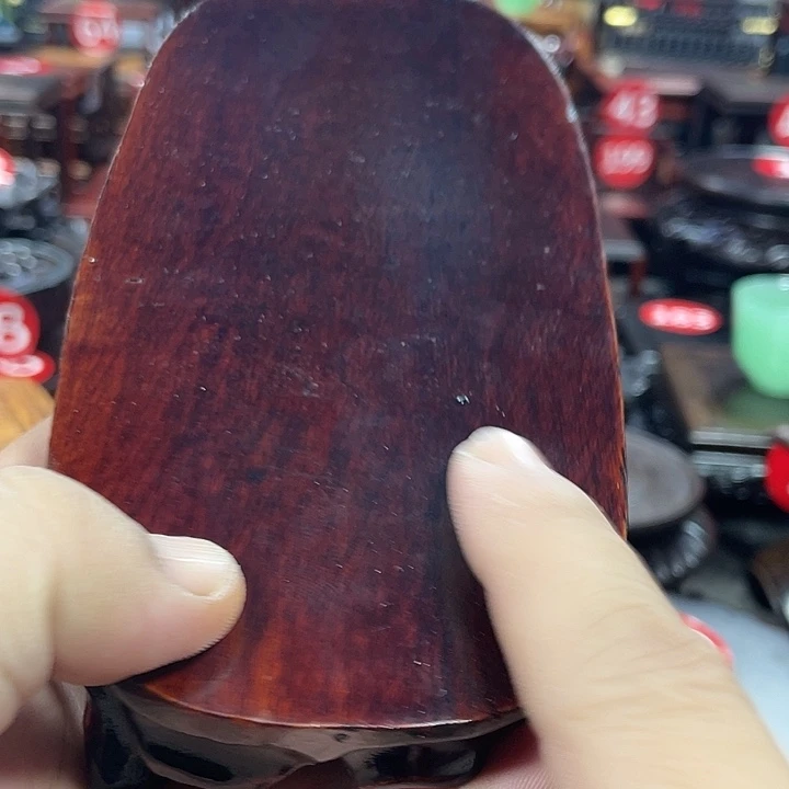 琉璃手工艺品红木底座红木工艺品
