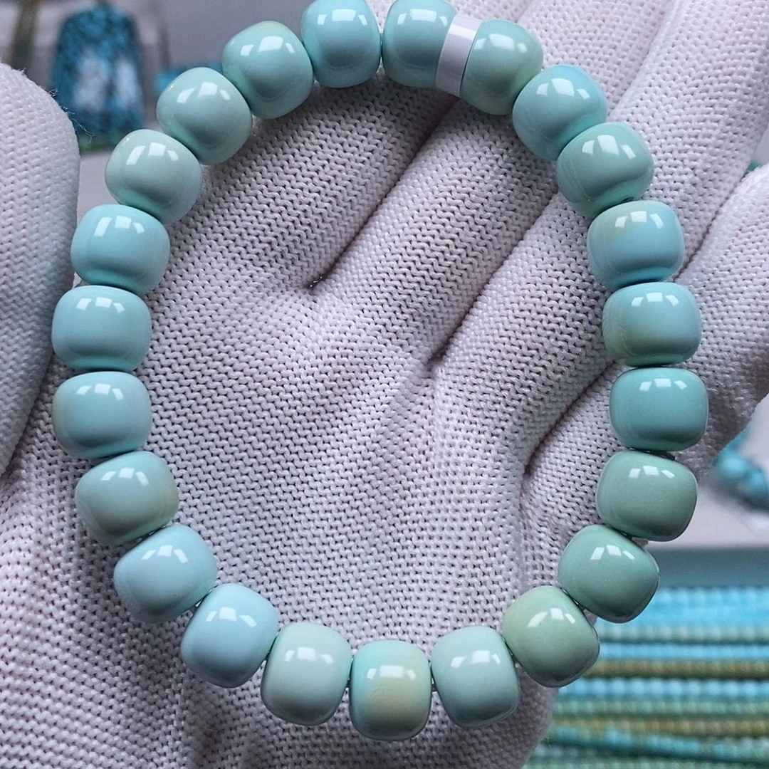 绿松石未镶嵌手串