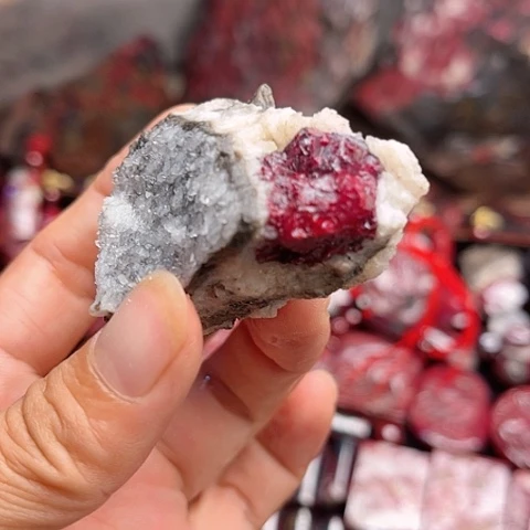 【闪购商品】天然辰砂天然原矿朱砂毛料