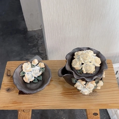 山泉造物手工制作柴烧227一套