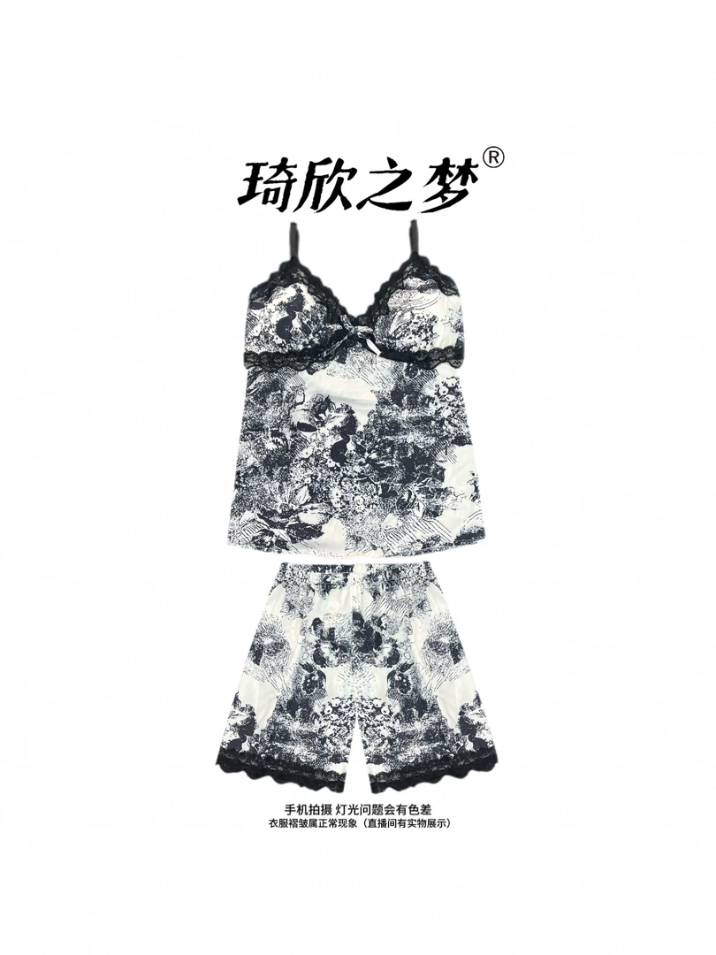 6号链接琦欣之梦时尚高定吊带睡裙女找到编码拍下~