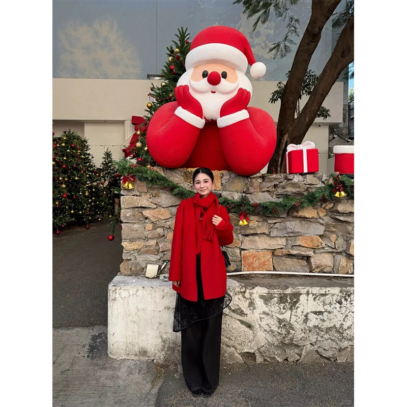 秋季时尚慵懒风修身显瘦百搭时尚外套上衣休闲简约阔腿长裤套装女