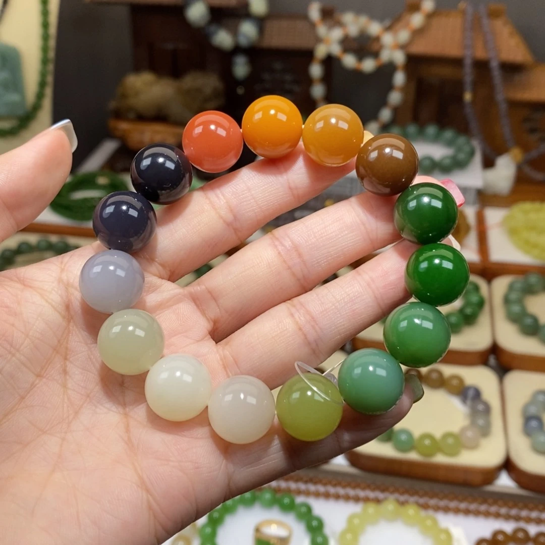 Z***V手串未镶嵌和田玉14