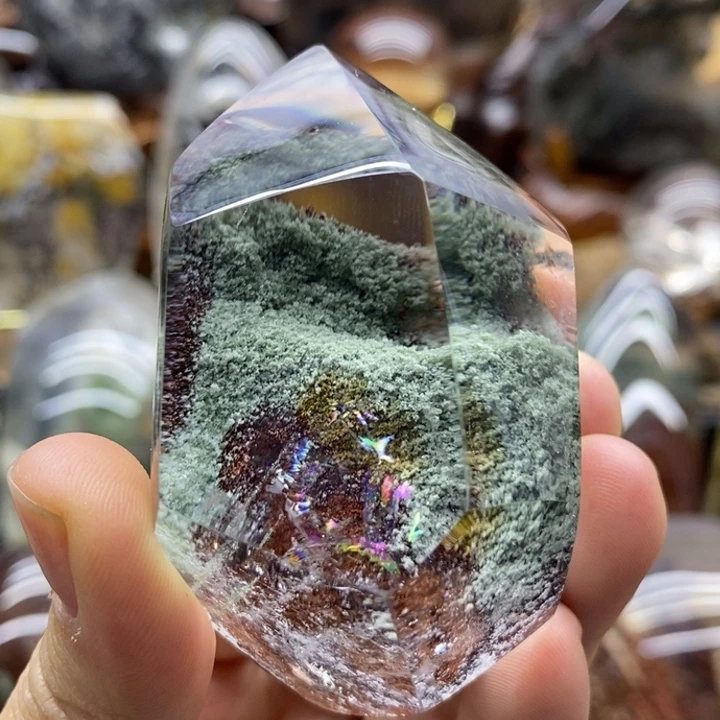 水晶未镶嵌珠宝半成品