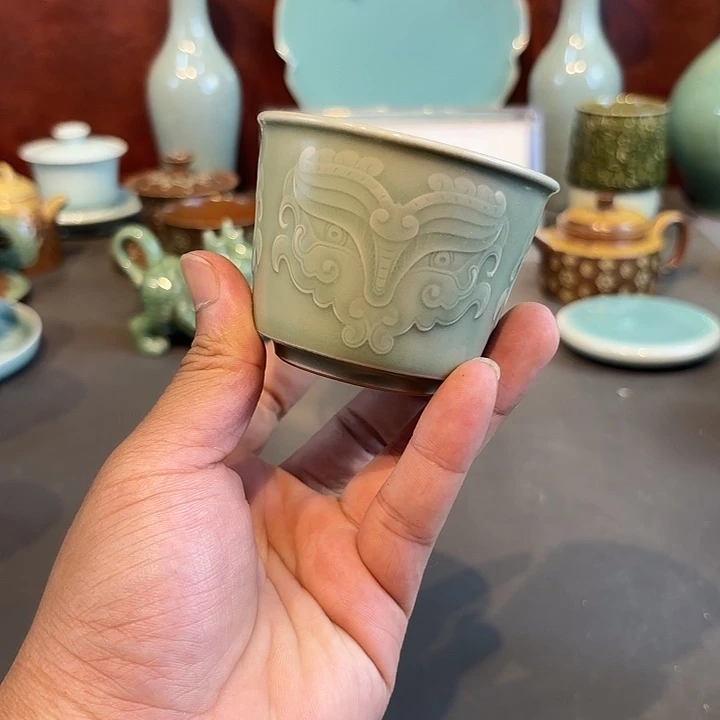 瓷片龙泉青瓷龙泉青瓷