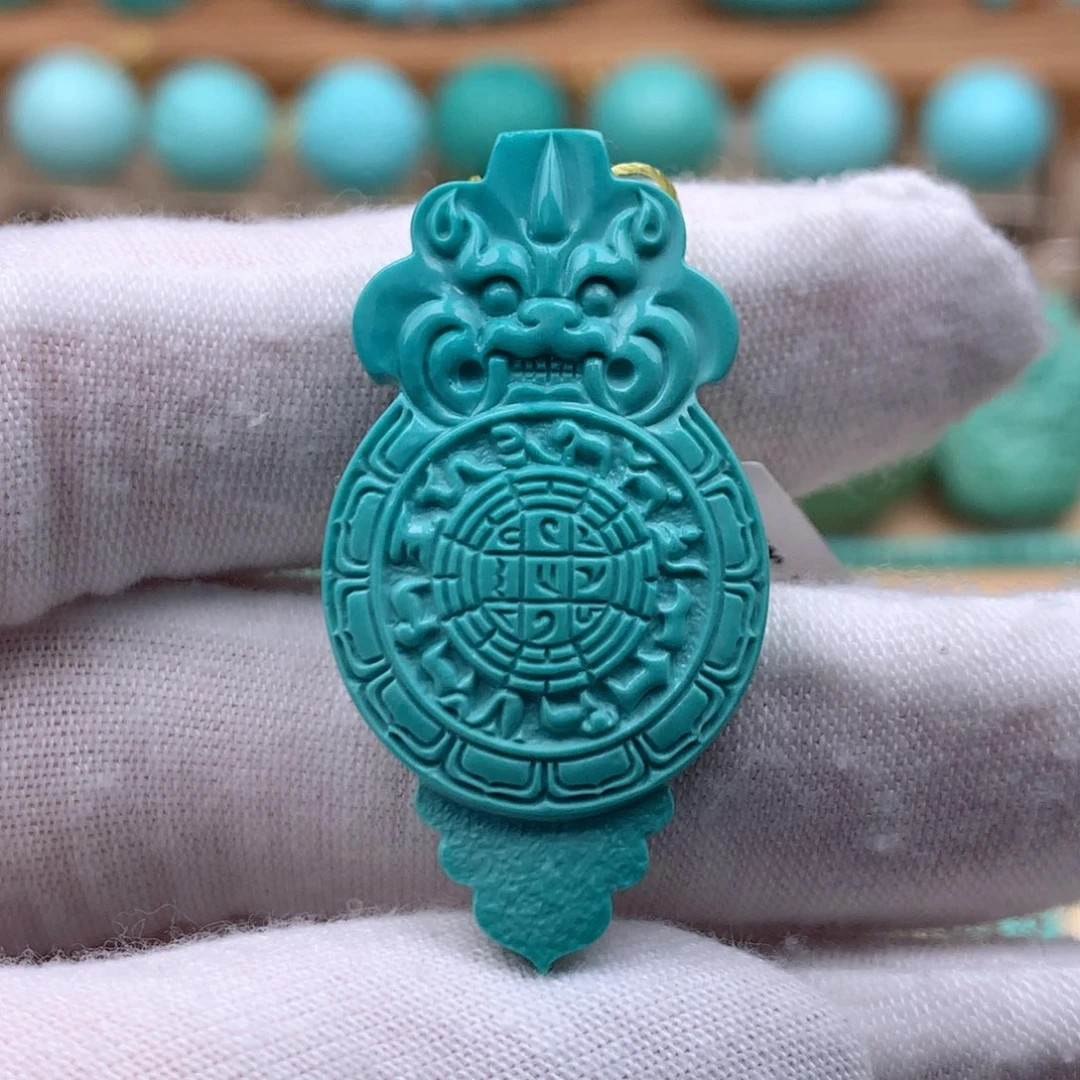 绿松石未镶嵌珠宝奇石