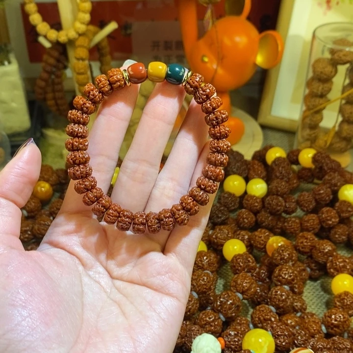 金刚菩提吊坠10藏切玉华单圈