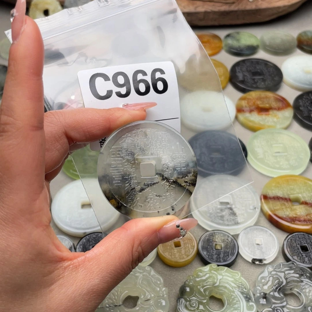 蛇纹石玉颈饰未镶嵌l*K