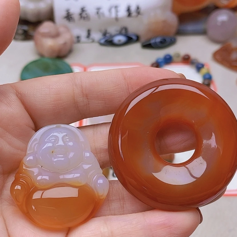 【闪购商品】未镶嵌玛瑙/玉髓珠宝半成品用****4