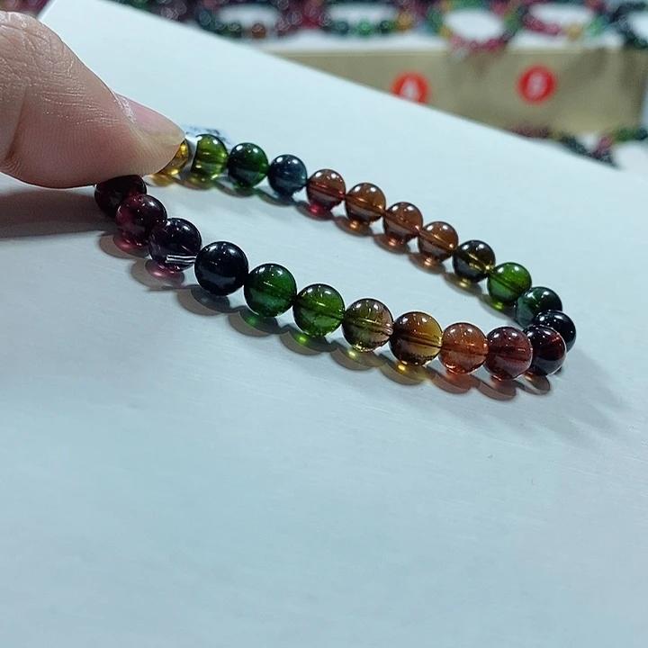 碧玺手链未镶嵌仁**景多样性发一条