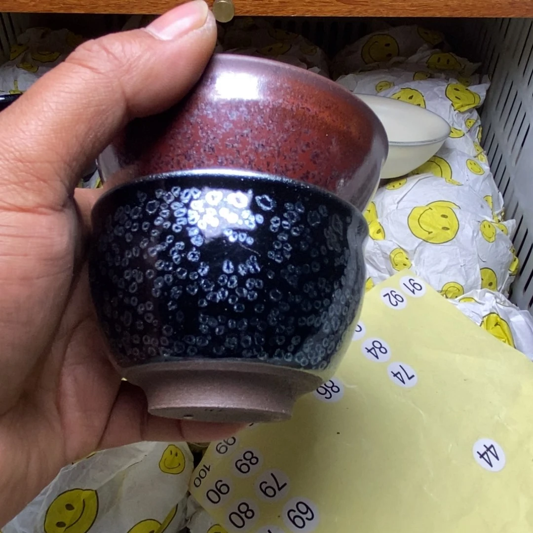 茶盏建盏喝茶主人杯茶杯瑕疵