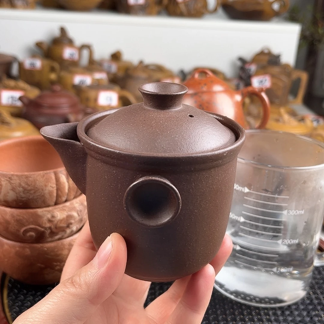 紫泥茶壶宜兴紫砂