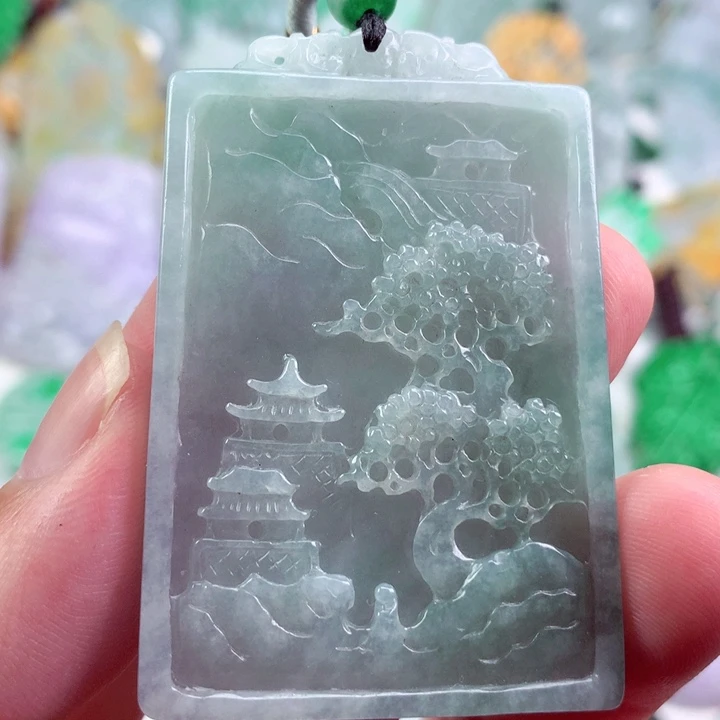 吊坠(不含链)未镶嵌翡翠