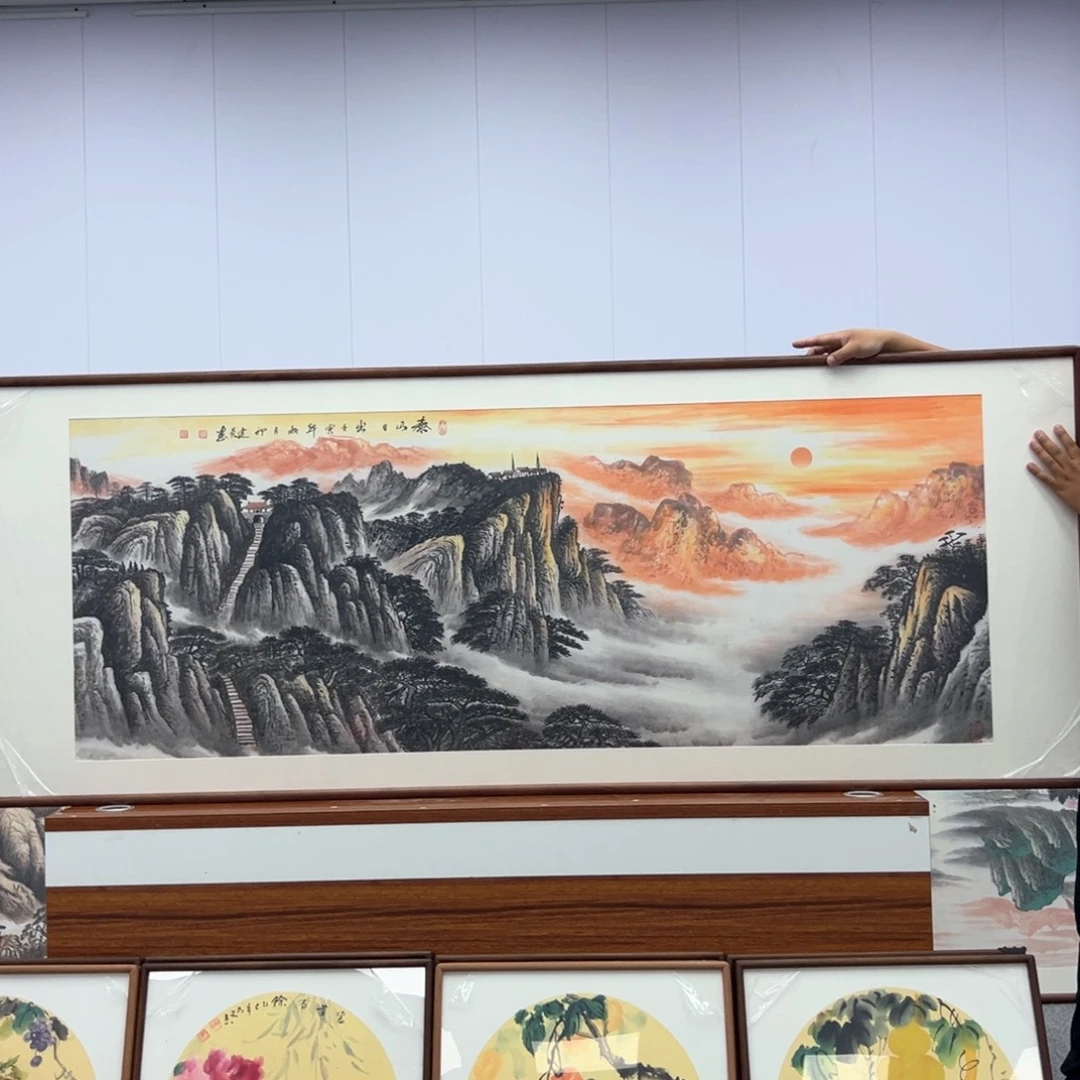 国画国画作品多次在国内外