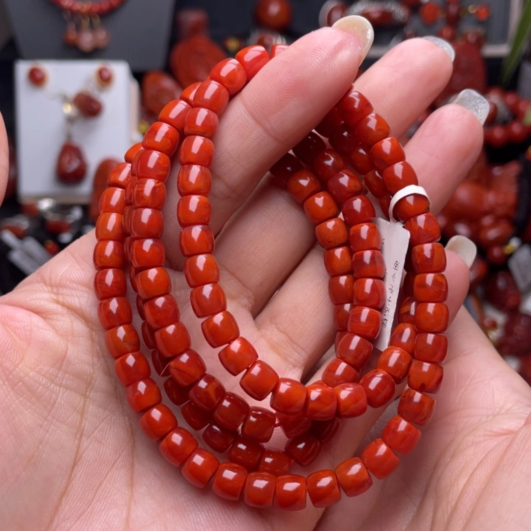 【闪购商品】南红玛瑙6➕直切手串未镶嵌
