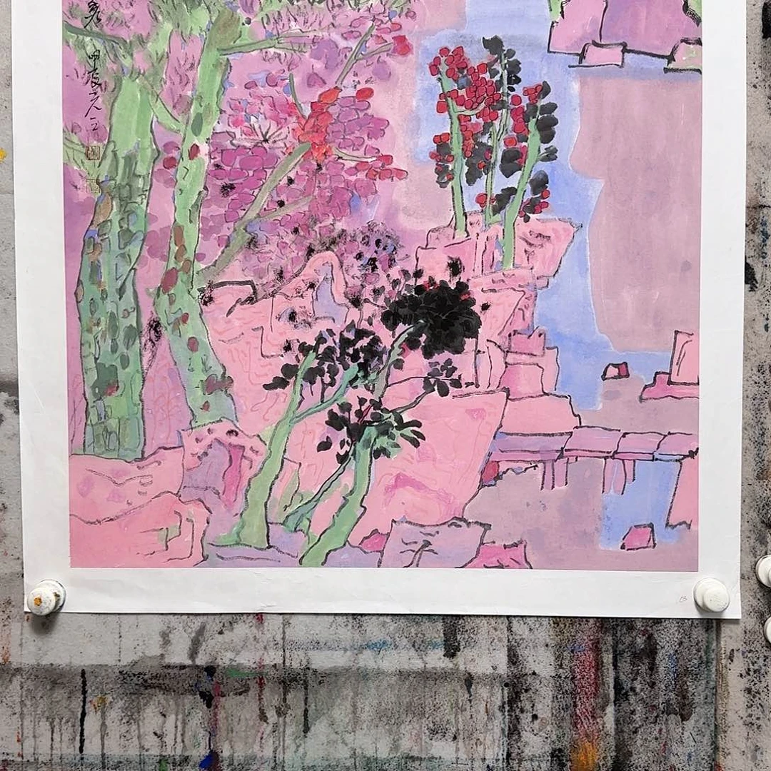 国画大写意就是在