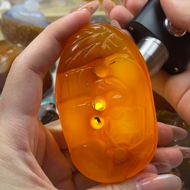 玛瑙/玉髓未镶嵌颈饰