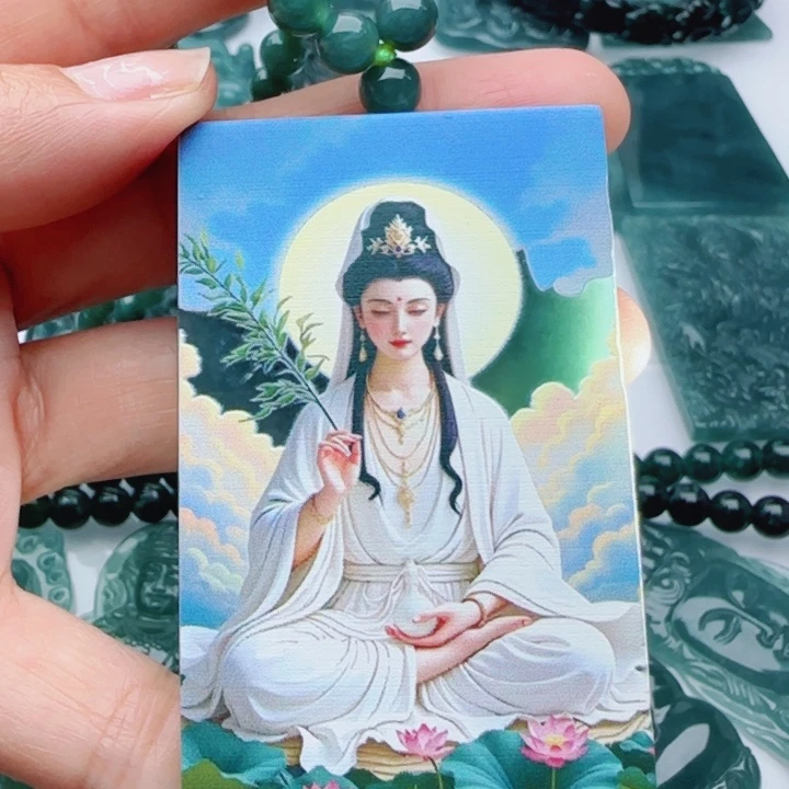 翡翠未镶嵌颈饰多样性发货天然A货翡翠