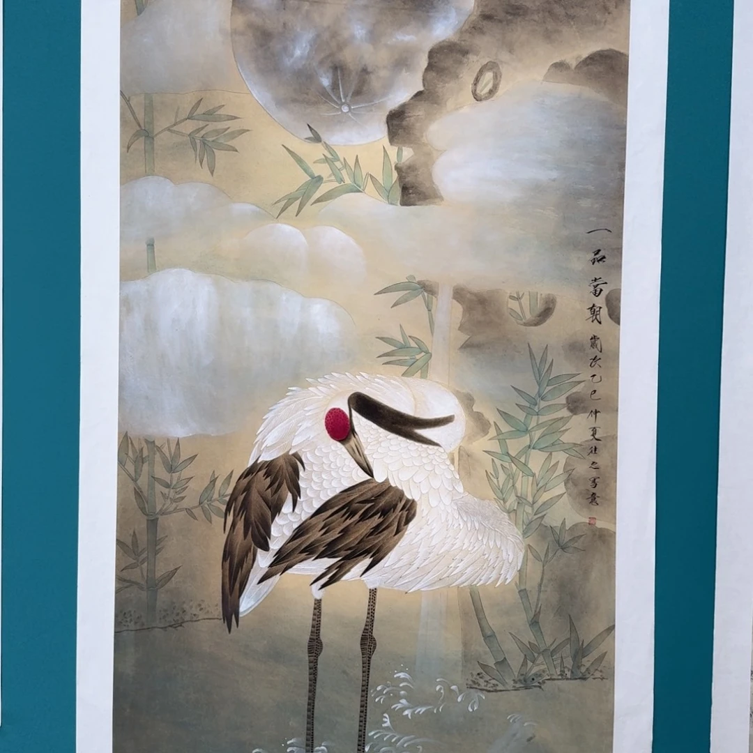 国画国画作品山水花鸟