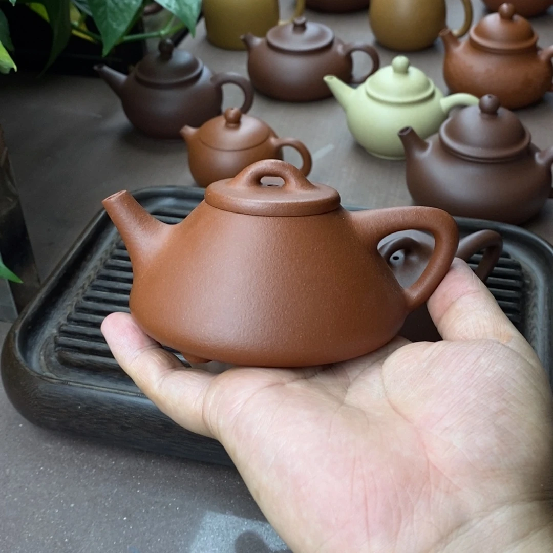 工***一茶壶紫砂紫砂石瓢