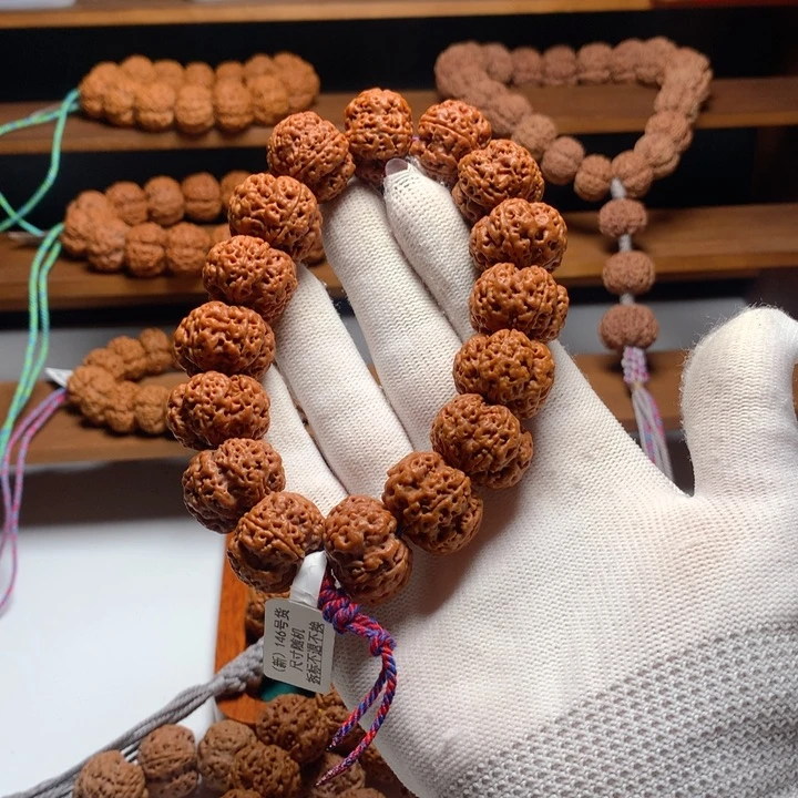 张***莲吊坠金刚菩提双龙梅花