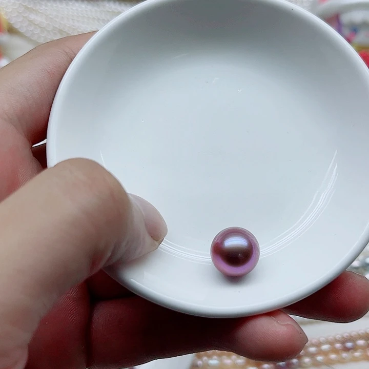 淡水珍珠银S925镶嵌颈饰