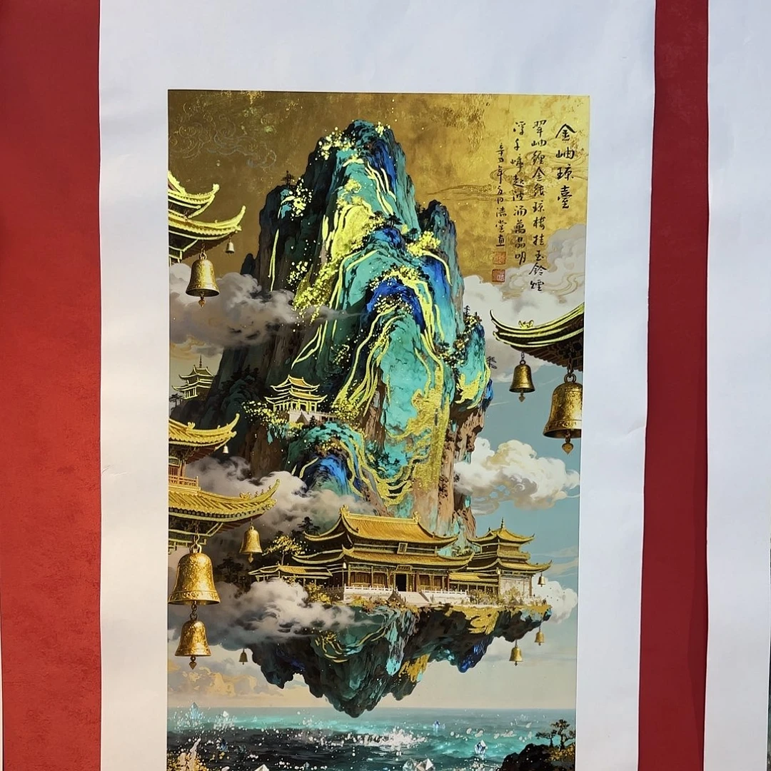 横款精品书画作品
