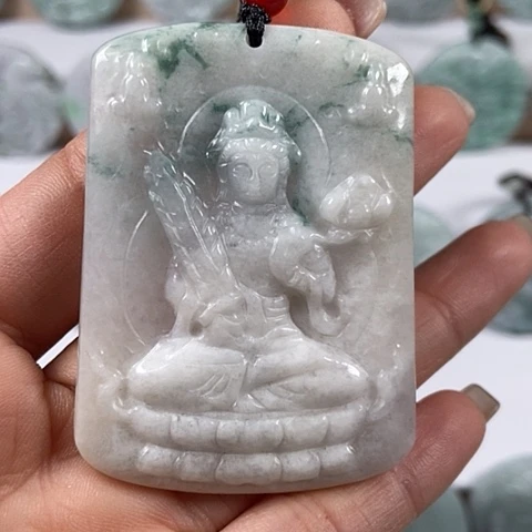 翡翠颈饰未镶嵌虚空福利翡翠