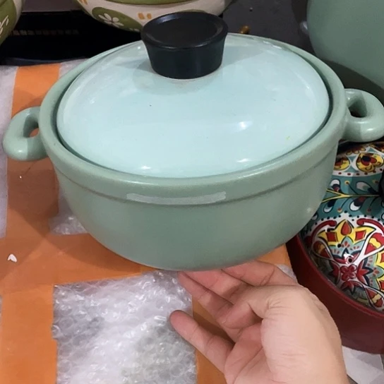 盘外贸单1个陶瓷砂锅 大牌尾单