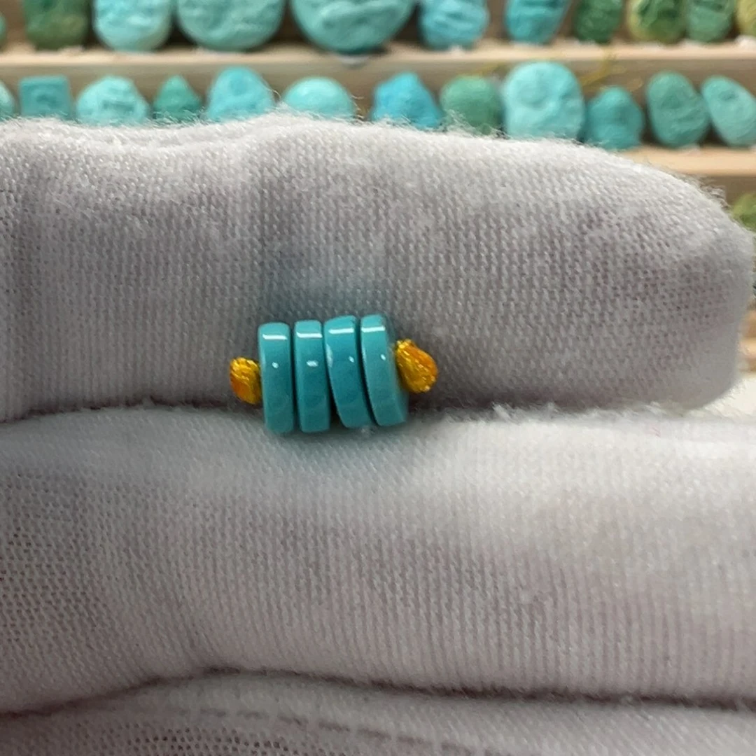 未镶嵌绿松石隔片6mm