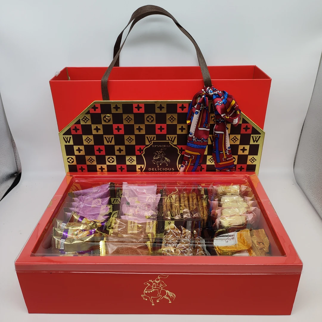 金语臻心之选美味礼盒538g饼干礼盒年货团购礼盒